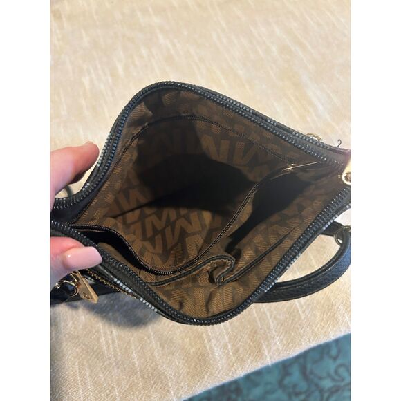 MKF Collection Geneve M Signature Crossbody Wristlet Bag by Mia K - Picture 6 of 6